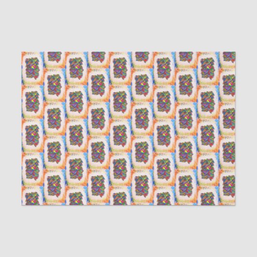 Yorkie BG Tissue Paper Seidenpapier (Vorderseite)