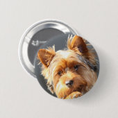 Yorkie Button (Vorne & Hinten)