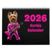 Yorkie Calendar Kalender (Titelbild)