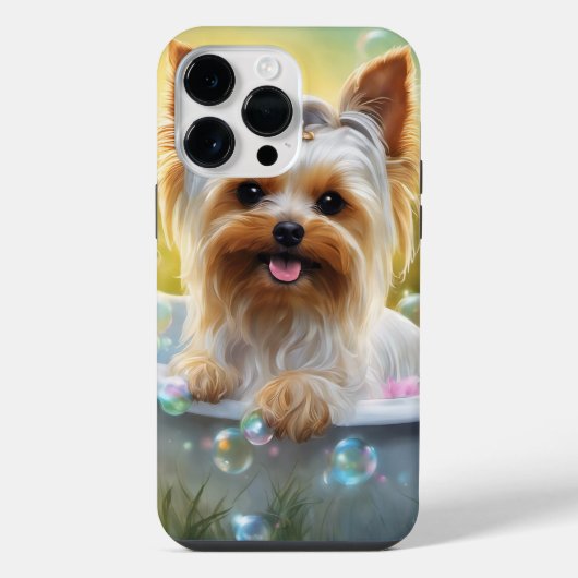 Yorkie Case iPhone Hülle (Rückseite)
