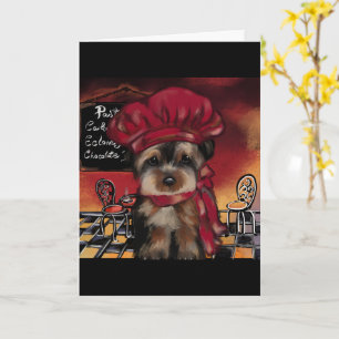 Yorkie Chef  Karte