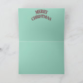Yorkie Christmas Cookie Card Karte (Innenseite)