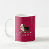 Yorkie Christmas Design Kaffeetasse (Links)
