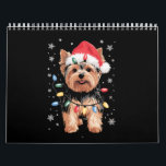 Yorkie Christmas Dog Long Xmas Geschenk Kalender<br><div class="desc">Yorkie Christmas Dog Long Xmas Geschenk</div>