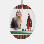 Yorkie Christmas Ornament (Rechts)