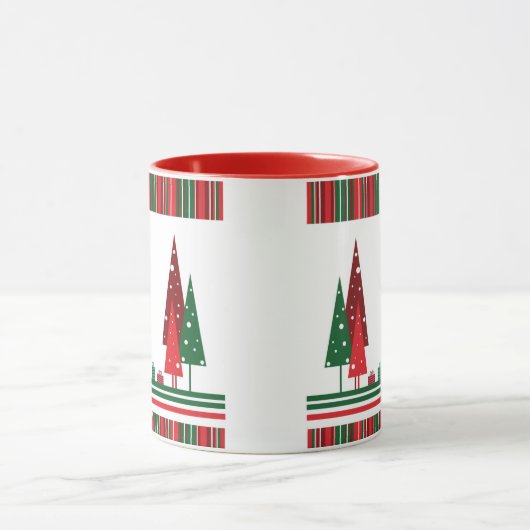 Yorkie Christmas Tasse (Zentrum)