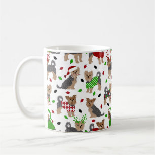 Yorkie Christmas Yorkshire Terrier Dog Kaffeetasse