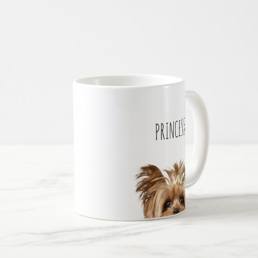 Yorkie Coffee Tasse (VorderseiteRechts)