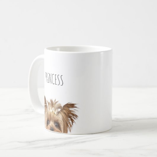 Yorkie Coffee Tasse (Vorderseite Links)