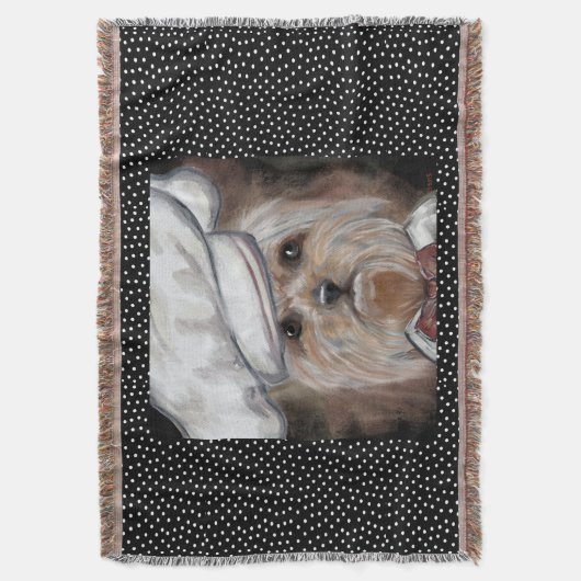 Yorkie Decke (Vorderseite Vertikal)