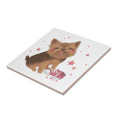 Yorkie der Niedlichste Trouble Maker Fliese (Seite)