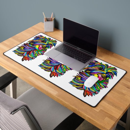 Yorkie Desk Mat Schreibtischunterlage (Büro 2)