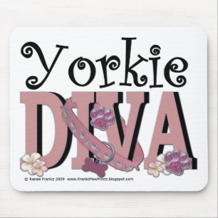 Yorkie DIVA Mousepad