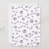 Yorkie Dog Adoption, Gotcha Day Karte (Rückseite)