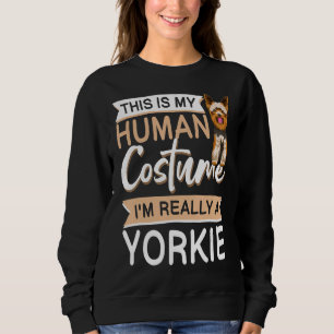 Yorkie Dog Apparel Yorkshire Terrier Eigentümer de Sweatshirt