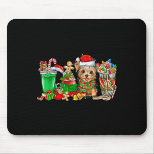 Yorkie Dog Christmas Pajamas Kaffee Latte Tasse Xm Mousepad