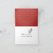 Yorkie Dog dankt Ihnen für die Anwesenheit von Hau Dankeskarte (Innenseite)