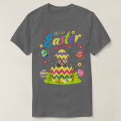 Yorkie Dog Lover Ostern Egg Yorkie Happy Eas T-Shirt (Design vorne)