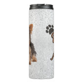 Yorkie Dog Mama Thermosbecher (Rückseite)