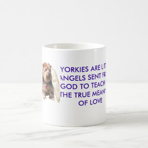 Yorkie Engel Kaffeetasse