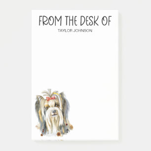 Yorkie-Fan Post-it Klebezettel