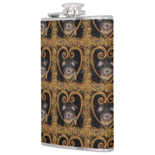 Yorkie Flachmann (Links)