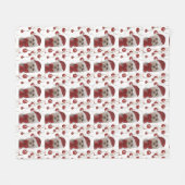 Yorkie fleecedecke (Vorderseite (Horizontal))