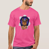 Yorkie for Women Yorkshire Terrier Eigentümer Männ T-Shirt (Vorderseite)