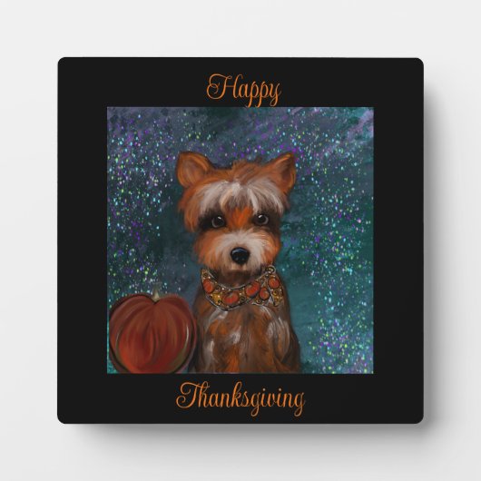 YORKIE FOTOPLATTE (Vorderseite)