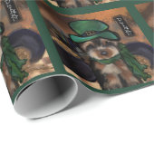 Yorkie Geschenkpapier (Rolleneckpunkt)