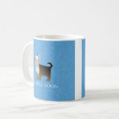 Yorkie Get Well Design Kaffeetasse (Vorderseite Links)