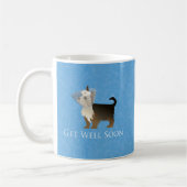 Yorkie Get Well Design Kaffeetasse (Links)