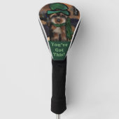 Yorkie Golf Headcover (Vorderseite)