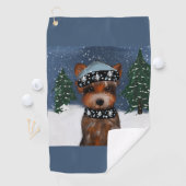Yorkie Golfhandtuch (Insitu)