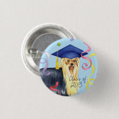 Yorkie Graduate Button (Vorne & Hinten)