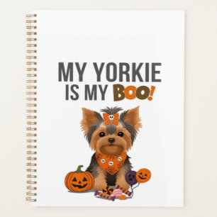 Yorkie Halloween Kostüm  Mein Yorkie ist mein Boo  Planer