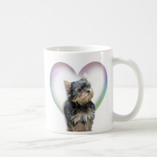 Yorkie Herz Kaffeetasse