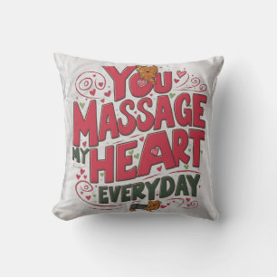 Yorkie-Herzmassage  Kissen