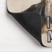 Yorkie High Quality Mouse Pad Mousepad (Ecke)