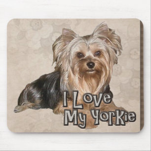 Yorkie High Quality Mouse Pad Mousepad