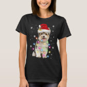Yorkie Hogs TreChristmas Sweater Xmas Tier Tier Ti T-Shirt (Vorderseite)