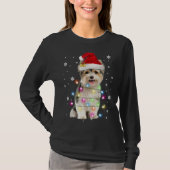Yorkie Hogs TreChristmas Sweater Xmas Tier Tier Ti T-Shirt (Vorderseite)