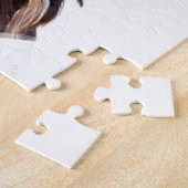 Yorkie Hund am Valentinstag des Herzens Puzzle (Seite)