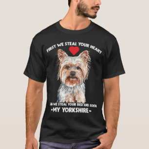 Yorkie-Hundegeschenk Yorkshire-Liebhaber T-Shirt