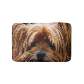 Yorkie Hundehaustier-Schlaf-Wolldecke oder Badematte (Vorderseite)