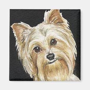 "Yorkie" Hundekunst-Magnet Magnet