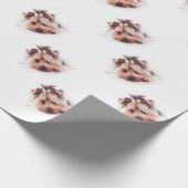 Yorkie HundeLiebe Yorkies Yorkshire Terrier Geschenkpapier (Ecke)