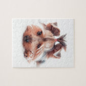 Yorkie HundeLiebe Yorkies Yorkshire Terrier Puzzle (Horizontal)