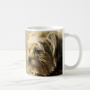 Yorkie Hundewelpen-Tassen-Kaffee-Tassen-Schale Kaffeetasse