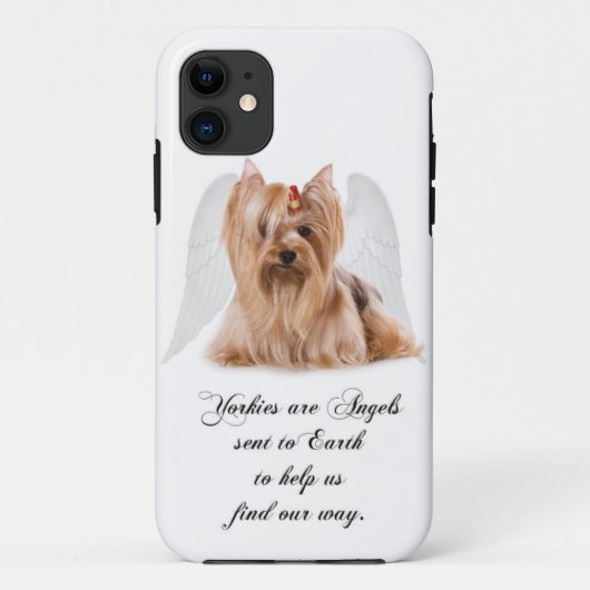 Yorkie iPhone 5 Fall Case-Mate iPhone Hülle (Rückseite)